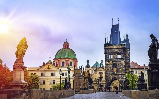 Prague is the capital of the Czech Republic, the European state. Historical sights.