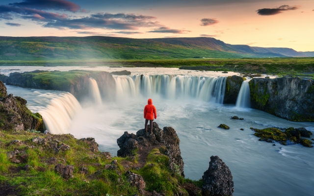 Godafoss-Wasserfall