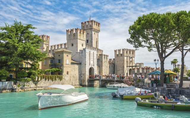 Rocca Scaligera, castle on the island of Sirmione