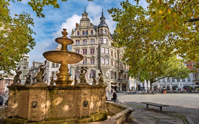 Brunnen am Kohlmarkt in Braunschweig